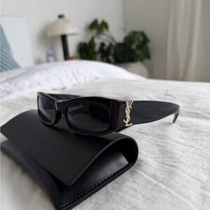 YSL Black Sunglasses with Case